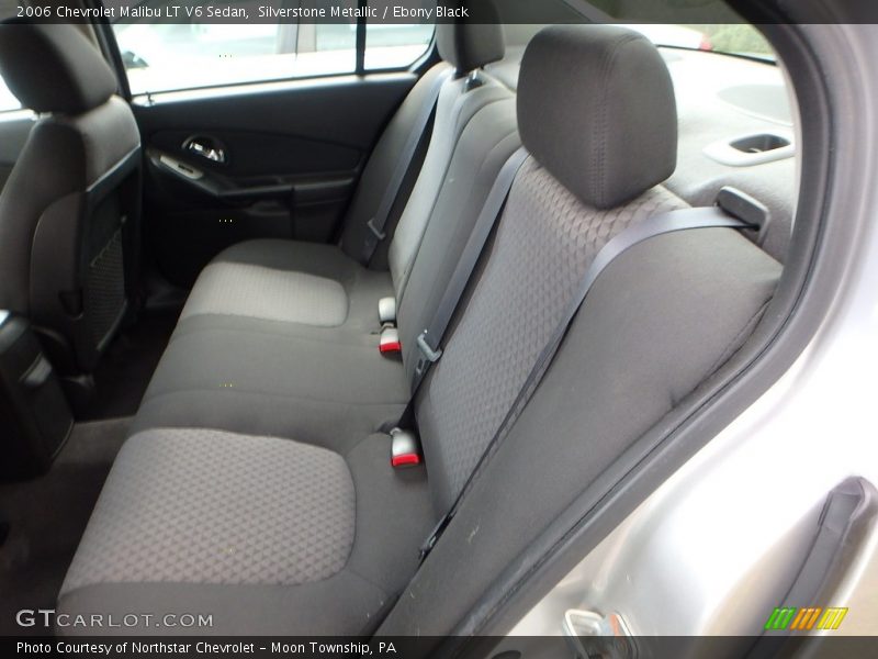 Silverstone Metallic / Ebony Black 2006 Chevrolet Malibu LT V6 Sedan