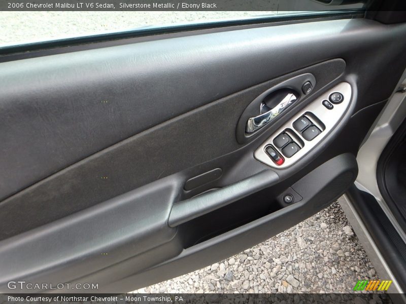 Silverstone Metallic / Ebony Black 2006 Chevrolet Malibu LT V6 Sedan