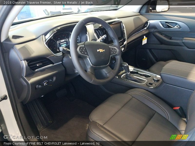 Silver Ice Metallic / Jet Black 2018 Chevrolet Traverse Premier