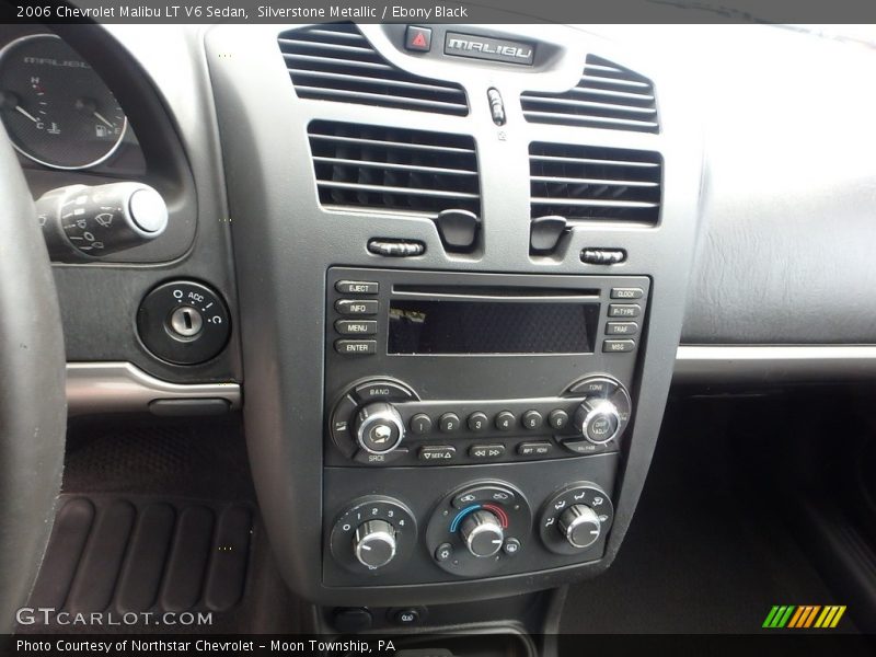 Silverstone Metallic / Ebony Black 2006 Chevrolet Malibu LT V6 Sedan