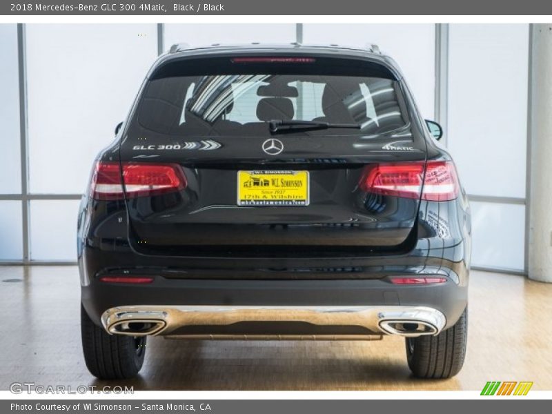 Black / Black 2018 Mercedes-Benz GLC 300 4Matic