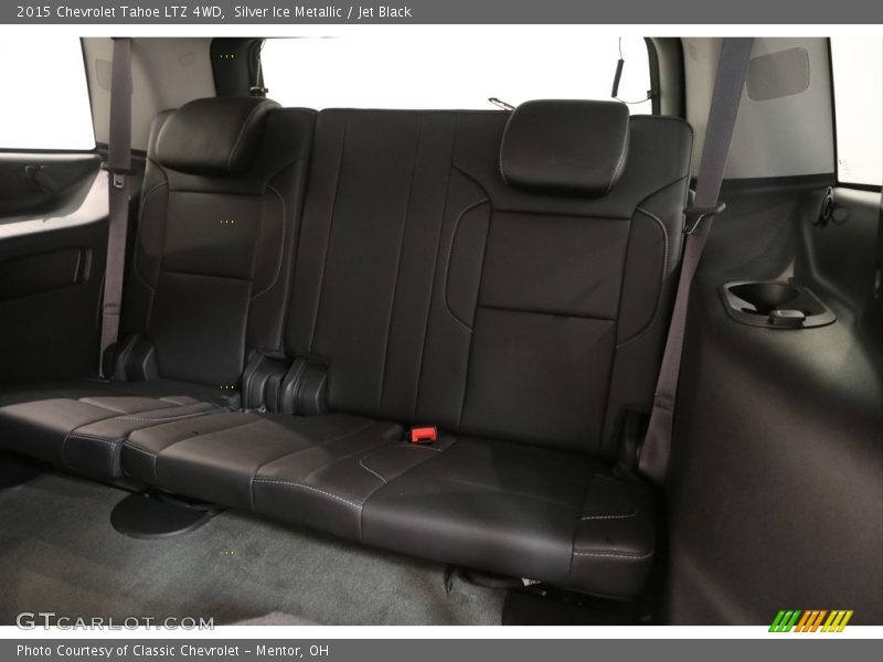 Silver Ice Metallic / Jet Black 2015 Chevrolet Tahoe LTZ 4WD