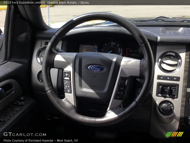 Shadow Black Metallic / Ebony 2016 Ford Expedition Limited