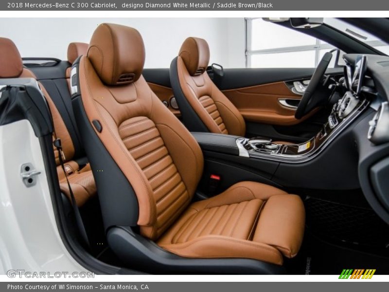  2018 C 300 Cabriolet Saddle Brown/Black Interior