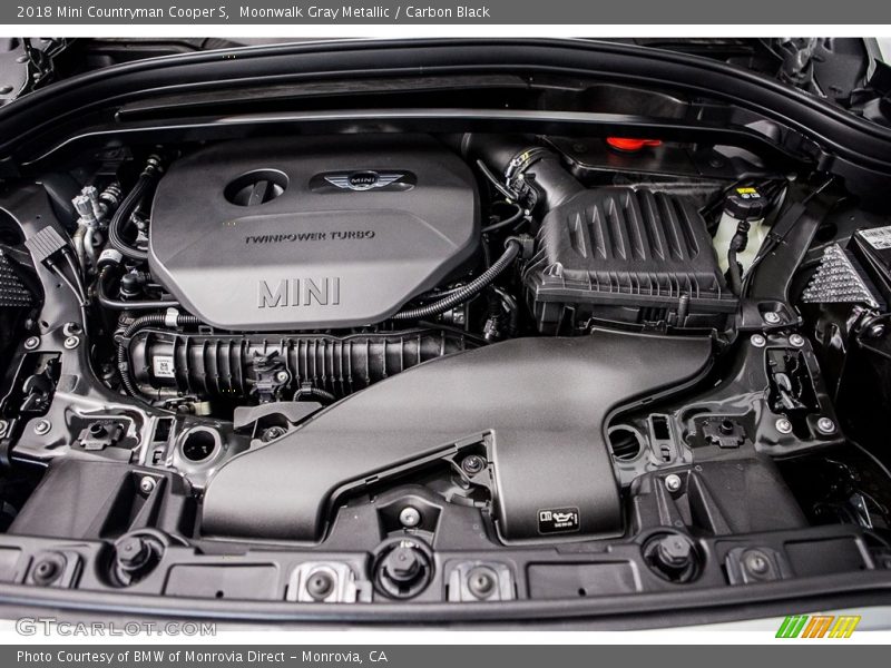 Moonwalk Gray Metallic / Carbon Black 2018 Mini Countryman Cooper S