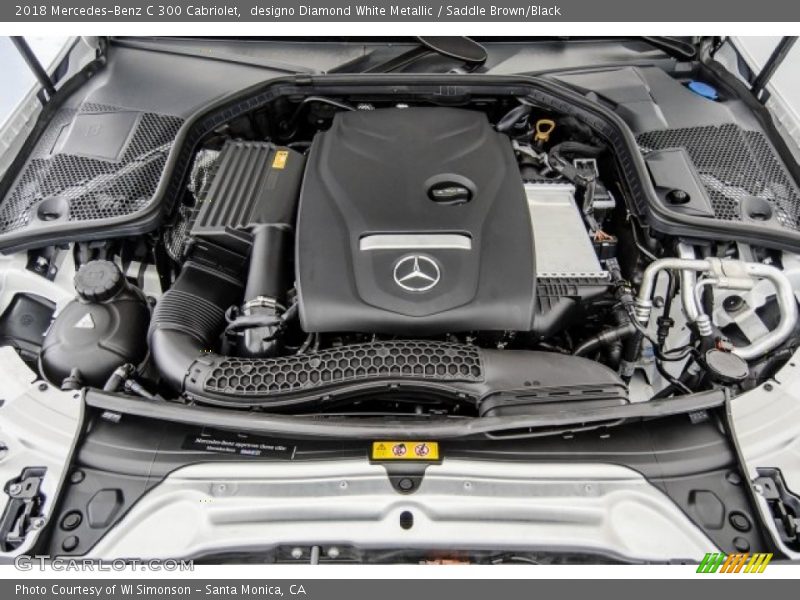  2018 C 300 Cabriolet Engine - 2.0 Liter Turbocharged DOHC 16-Valve VVT 4 Cylinder