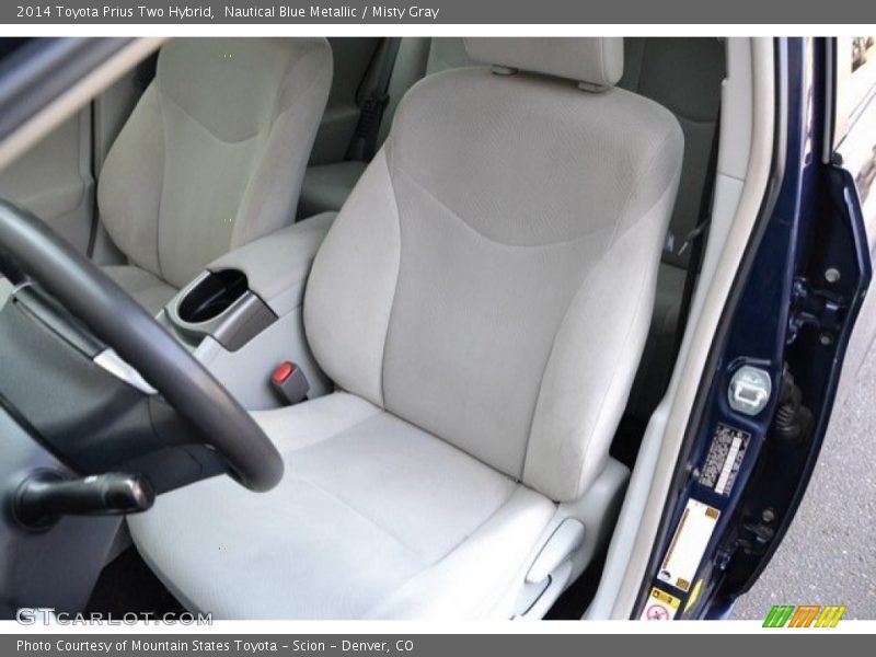 Nautical Blue Metallic / Misty Gray 2014 Toyota Prius Two Hybrid