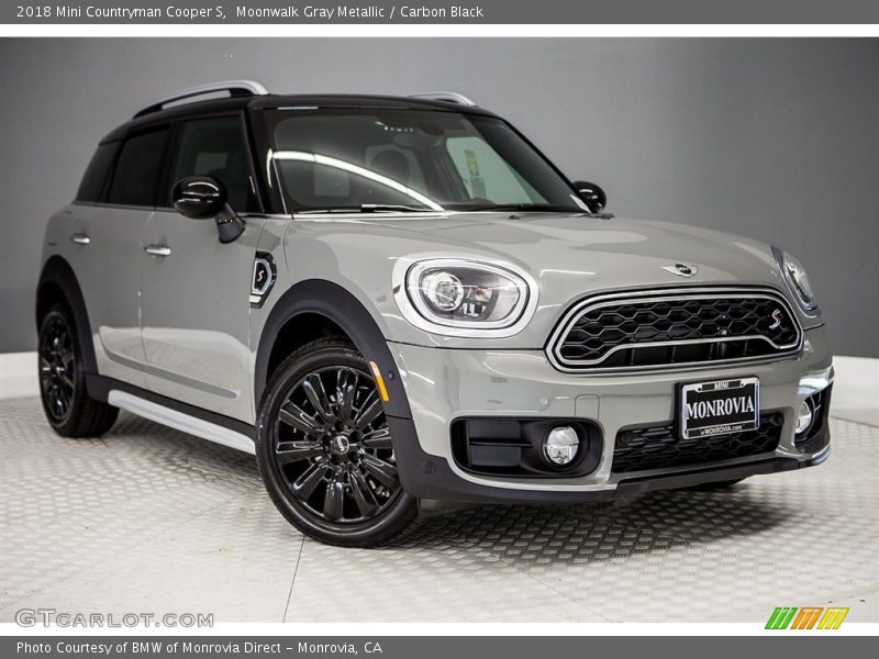 Moonwalk Gray Metallic / Carbon Black 2018 Mini Countryman Cooper S