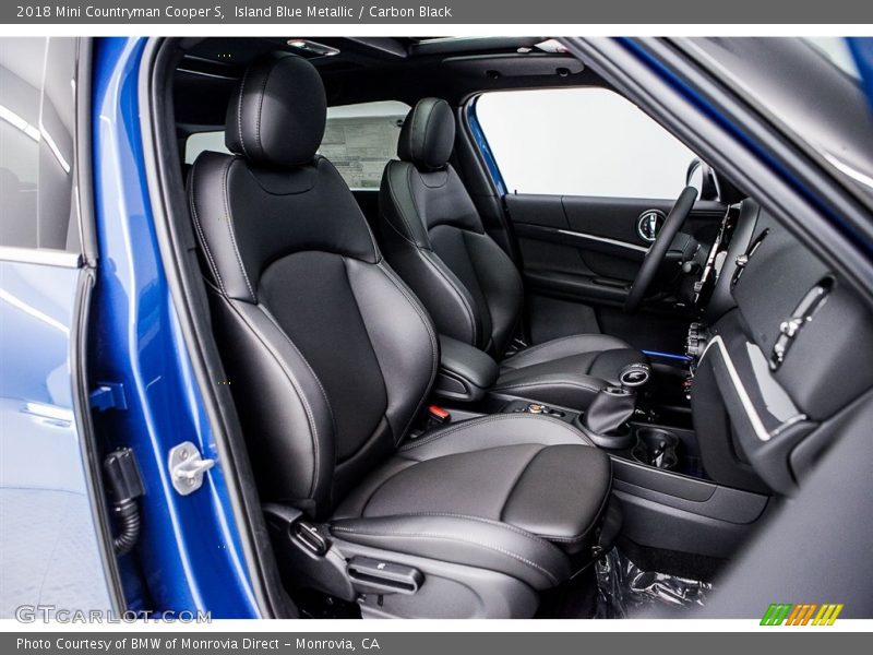Island Blue Metallic / Carbon Black 2018 Mini Countryman Cooper S