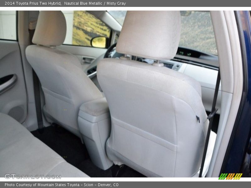 Nautical Blue Metallic / Misty Gray 2014 Toyota Prius Two Hybrid