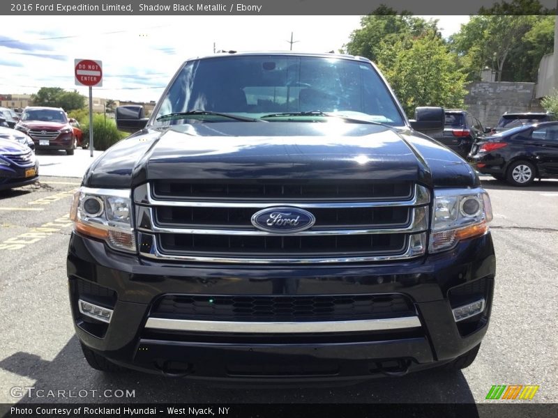 Shadow Black Metallic / Ebony 2016 Ford Expedition Limited