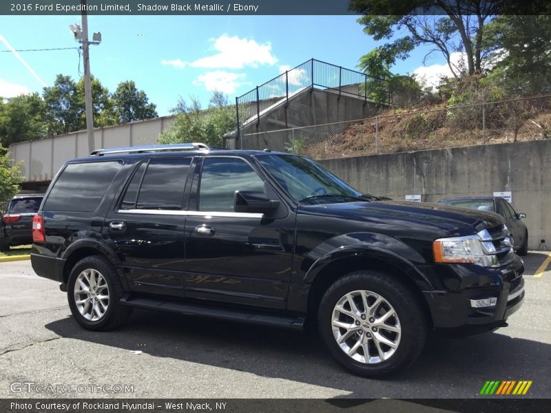 Shadow Black Metallic / Ebony 2016 Ford Expedition Limited