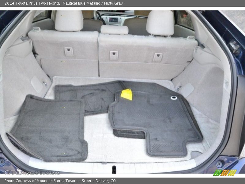 Nautical Blue Metallic / Misty Gray 2014 Toyota Prius Two Hybrid