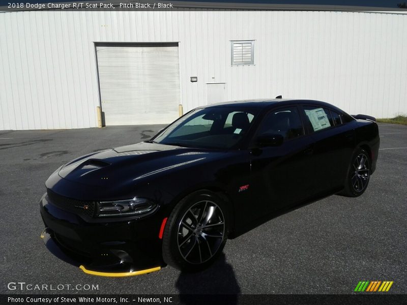 Pitch Black / Black 2018 Dodge Charger R/T Scat Pack