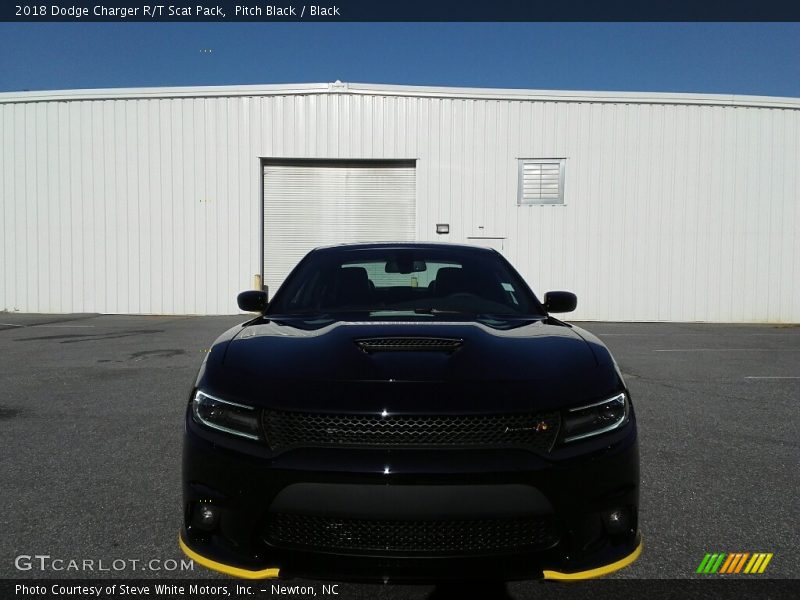 Pitch Black / Black 2018 Dodge Charger R/T Scat Pack