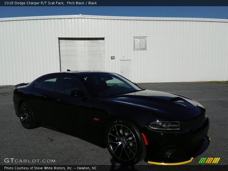 Pitch Black / Black 2018 Dodge Charger R/T Scat Pack