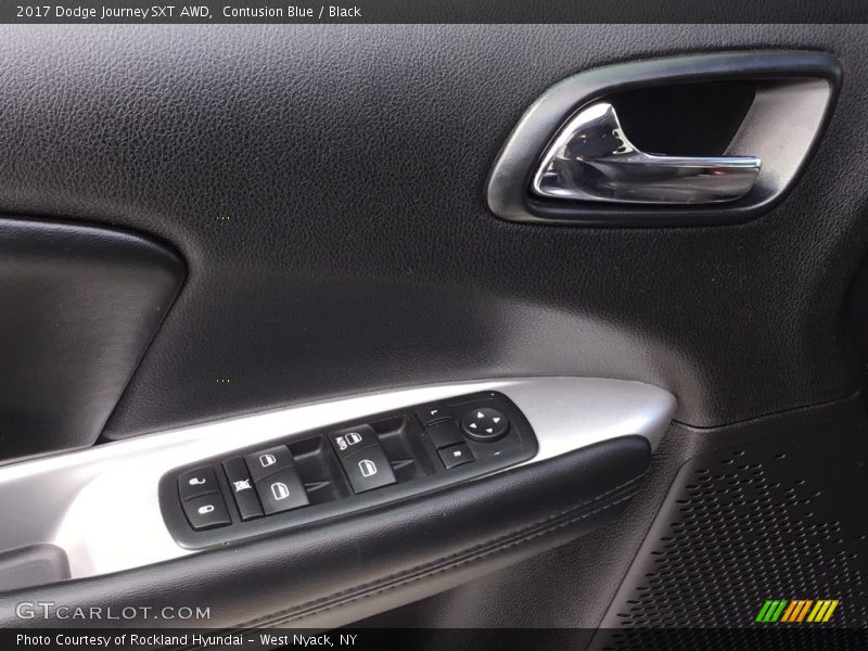 Contusion Blue / Black 2017 Dodge Journey SXT AWD