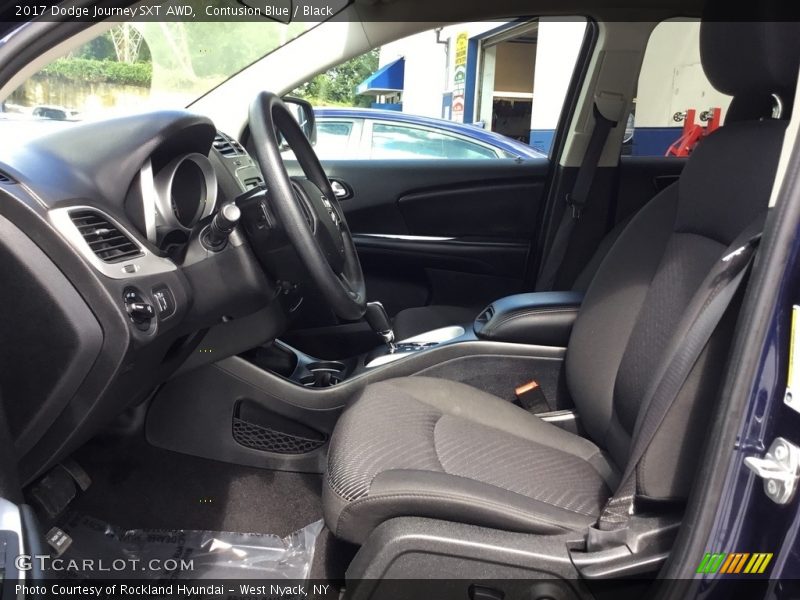 Contusion Blue / Black 2017 Dodge Journey SXT AWD
