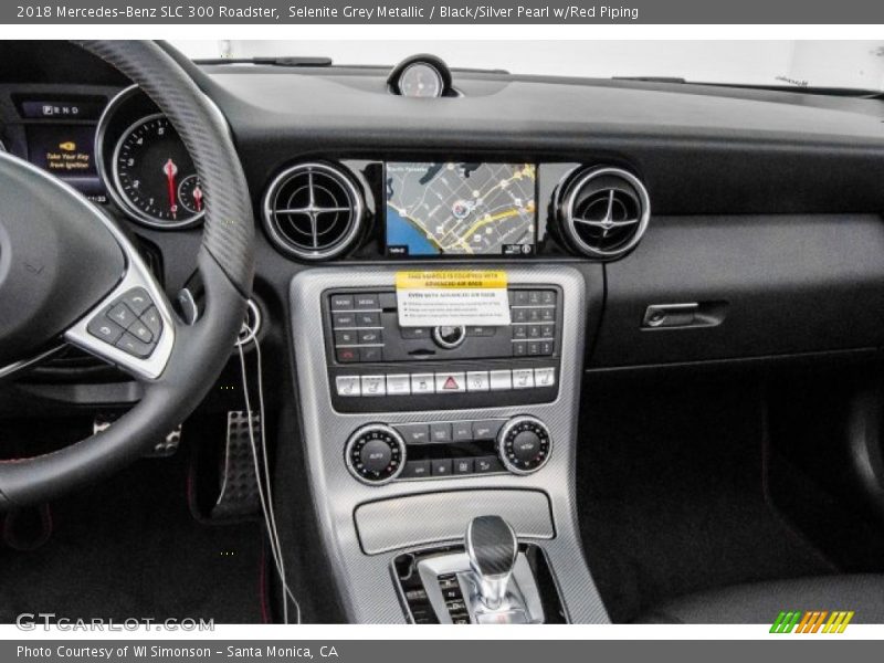 Controls of 2018 SLC 300 Roadster