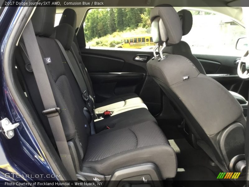 Contusion Blue / Black 2017 Dodge Journey SXT AWD