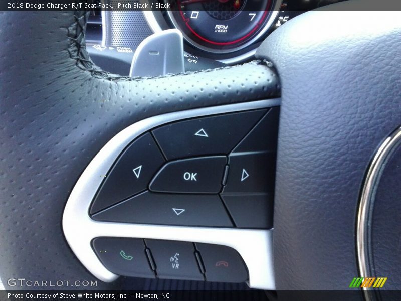 Pitch Black / Black 2018 Dodge Charger R/T Scat Pack