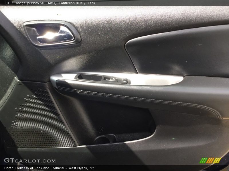 Contusion Blue / Black 2017 Dodge Journey SXT AWD