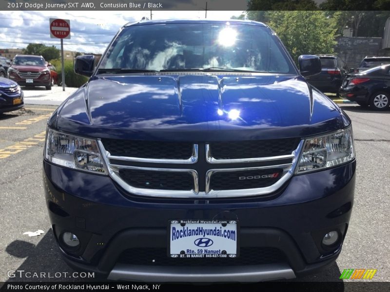 Contusion Blue / Black 2017 Dodge Journey SXT AWD