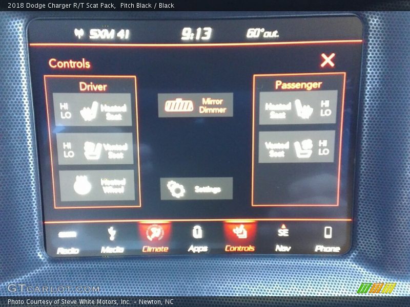 Pitch Black / Black 2018 Dodge Charger R/T Scat Pack