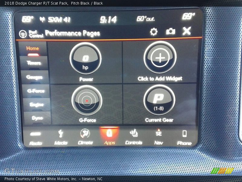 Pitch Black / Black 2018 Dodge Charger R/T Scat Pack