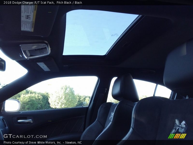 Pitch Black / Black 2018 Dodge Charger R/T Scat Pack