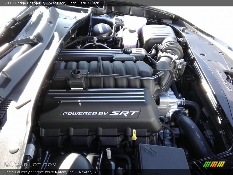 Pitch Black / Black 2018 Dodge Charger R/T Scat Pack
