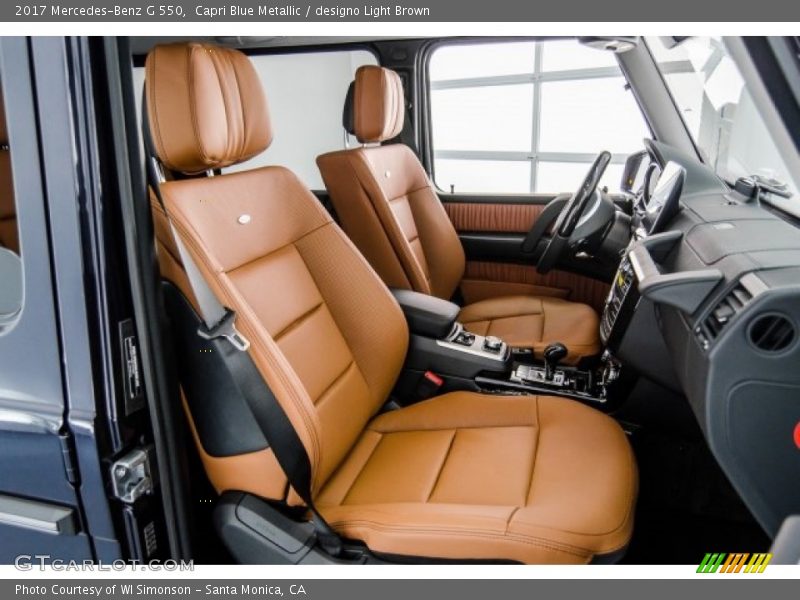  2017 G 550 designo Light Brown Interior