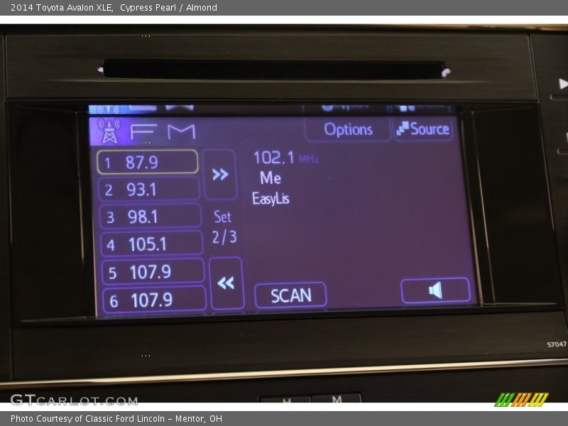 Cypress Pearl / Almond 2014 Toyota Avalon XLE