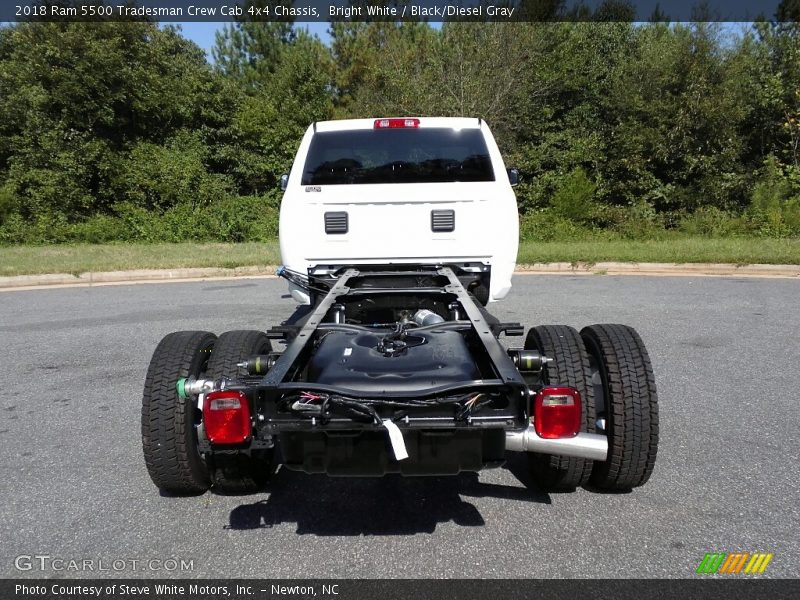 Bright White / Black/Diesel Gray 2018 Ram 5500 Tradesman Crew Cab 4x4 Chassis