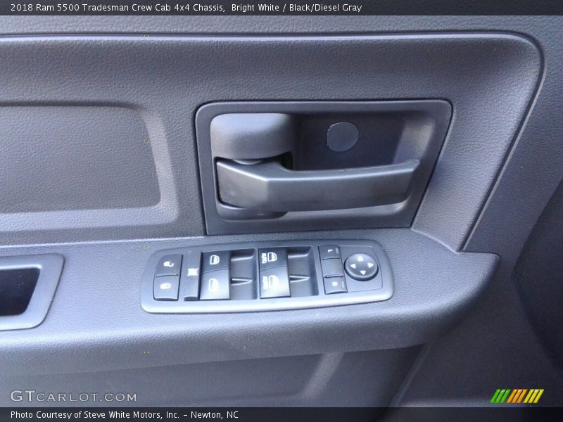 Bright White / Black/Diesel Gray 2018 Ram 5500 Tradesman Crew Cab 4x4 Chassis