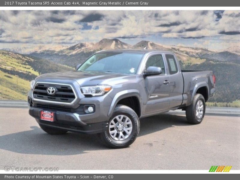 Magnetic Gray Metallic / Cement Gray 2017 Toyota Tacoma SR5 Access Cab 4x4