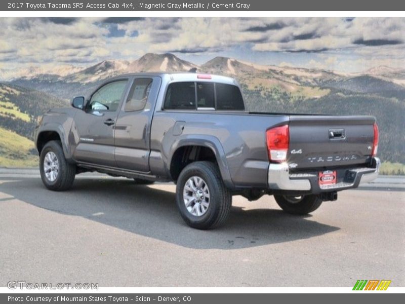 Magnetic Gray Metallic / Cement Gray 2017 Toyota Tacoma SR5 Access Cab 4x4