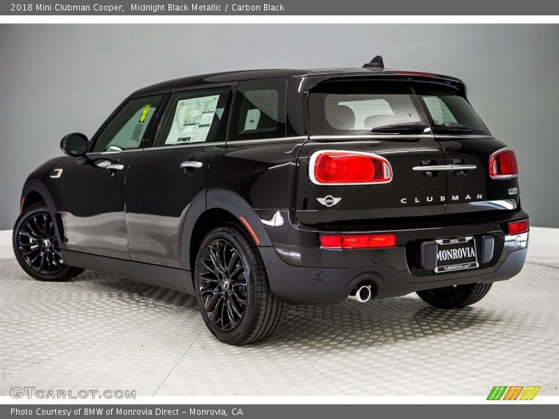 Midnight Black Metallic / Carbon Black 2018 Mini Clubman Cooper