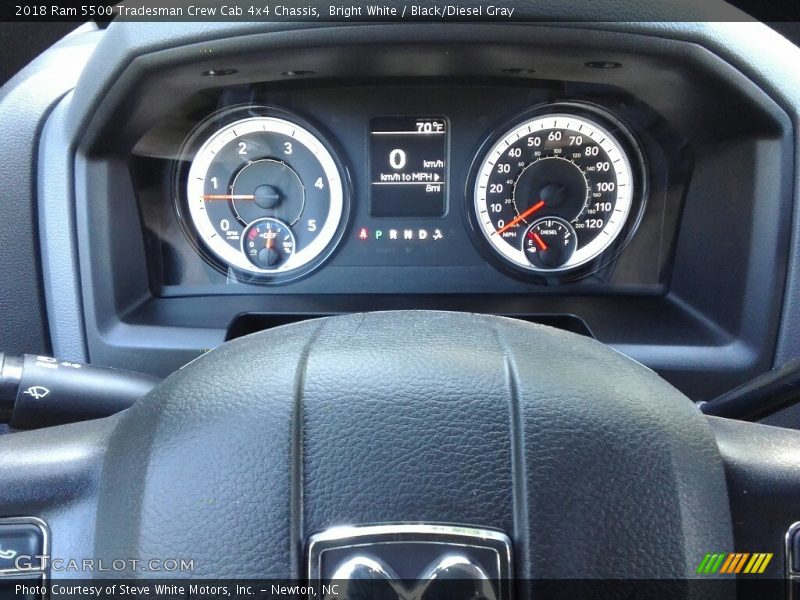  2018 5500 Tradesman Crew Cab 4x4 Chassis Tradesman Crew Cab 4x4 Chassis Gauges