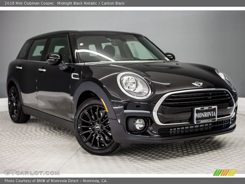 Midnight Black Metallic / Carbon Black 2018 Mini Clubman Cooper