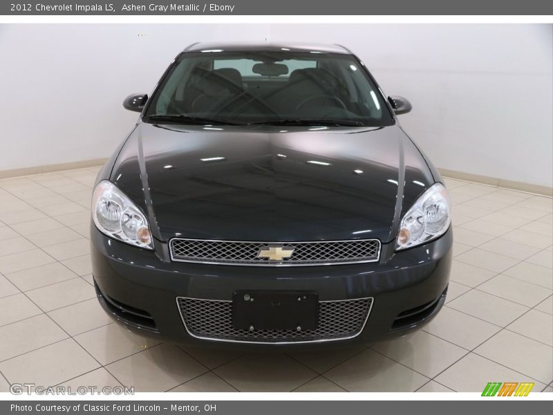 Ashen Gray Metallic / Ebony 2012 Chevrolet Impala LS
