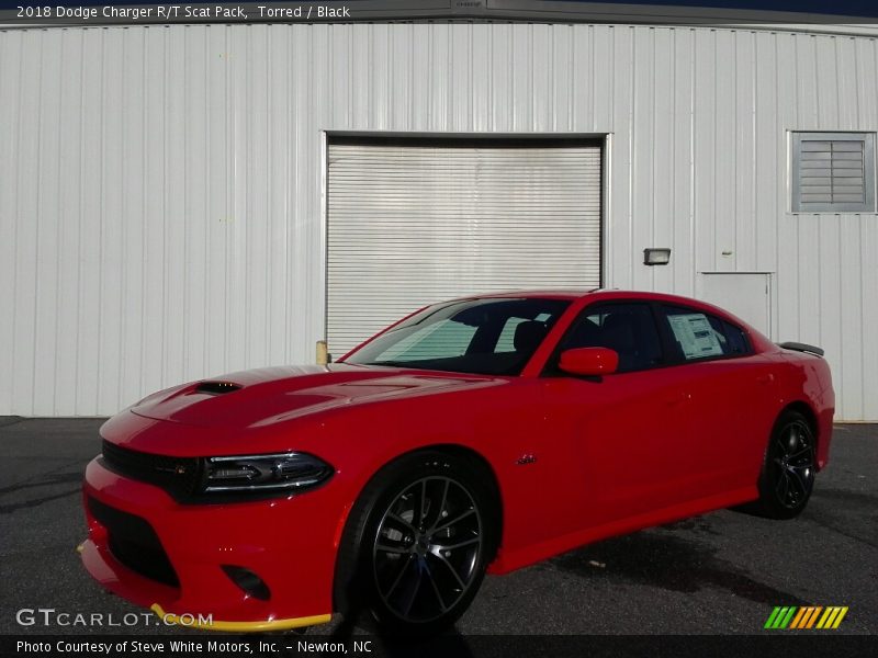 Torred / Black 2018 Dodge Charger R/T Scat Pack