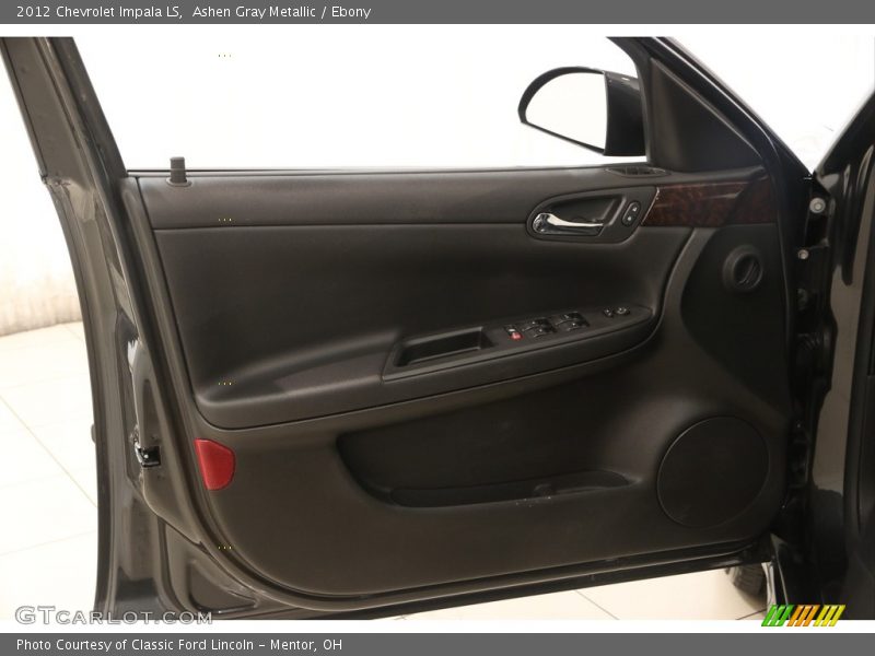Ashen Gray Metallic / Ebony 2012 Chevrolet Impala LS