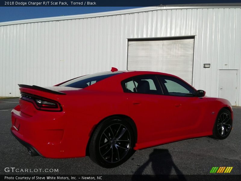 Torred / Black 2018 Dodge Charger R/T Scat Pack