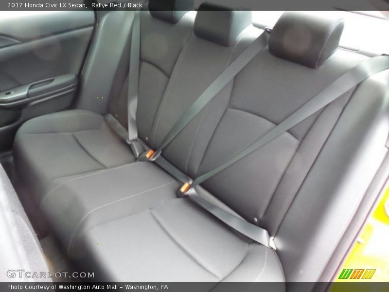 Rallye Red / Black 2017 Honda Civic LX Sedan