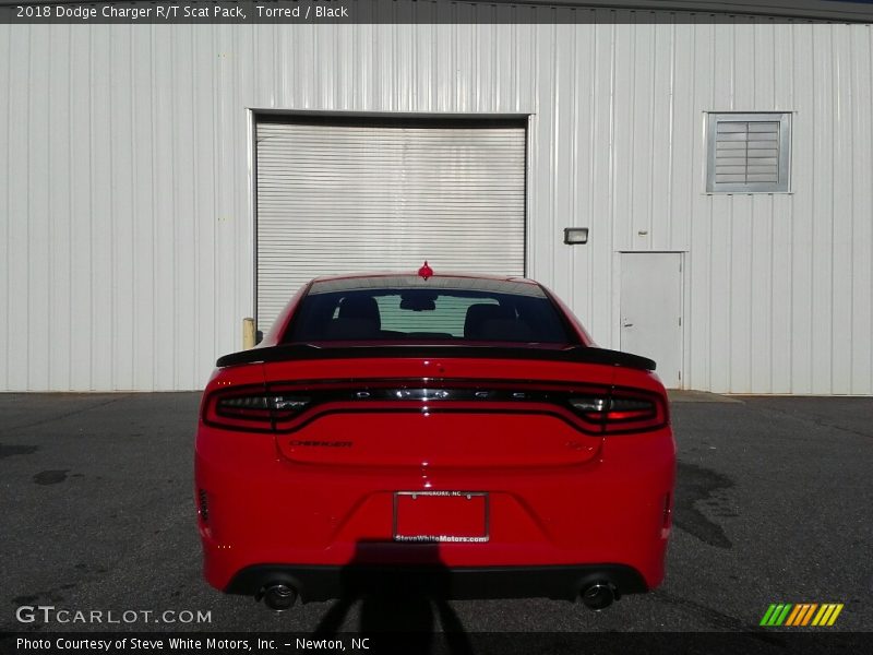 Torred / Black 2018 Dodge Charger R/T Scat Pack