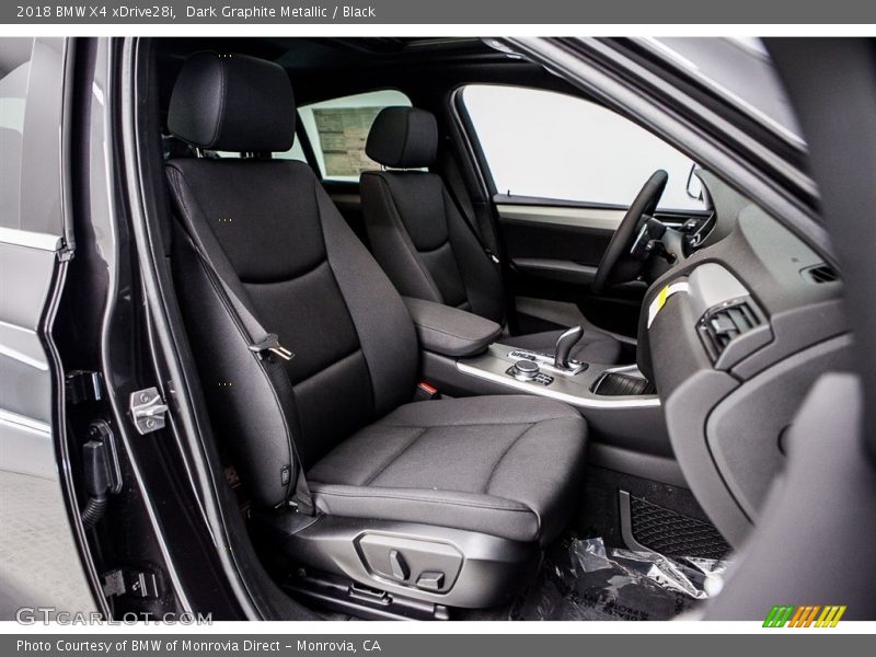 Dark Graphite Metallic / Black 2018 BMW X4 xDrive28i