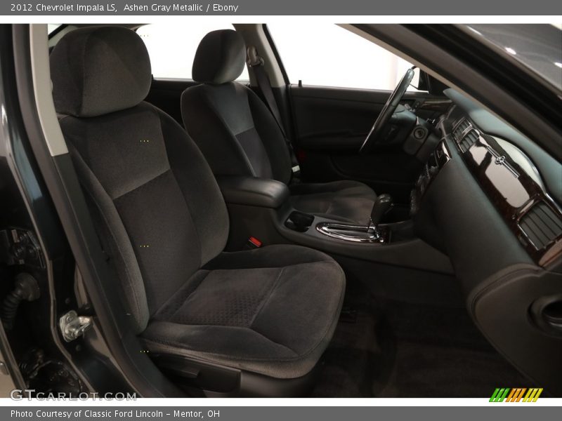 Ashen Gray Metallic / Ebony 2012 Chevrolet Impala LS