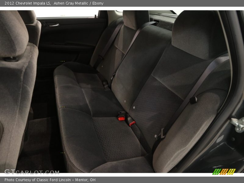 Ashen Gray Metallic / Ebony 2012 Chevrolet Impala LS
