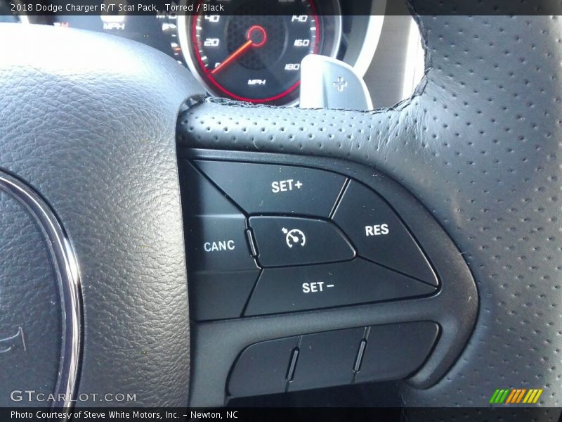 Torred / Black 2018 Dodge Charger R/T Scat Pack